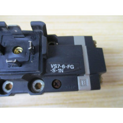 SMC VS7-6-FG-S-1N Solenoid Valve VS76FGS1N W 100VAC Coil - Used