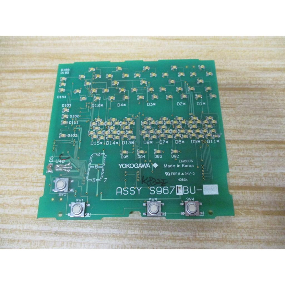 Yokogawa S9671BU Circuit Board S9670BU-0B - Used