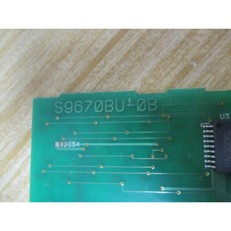 Yokogawa S9671BU Circuit Board S9670BU-0B - Used