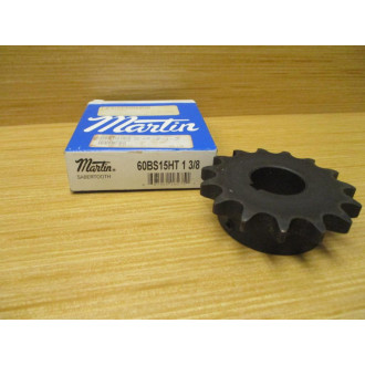 Martin 60BS15HT 1-38 Sabertooth Sprocket 60BS15HT138
