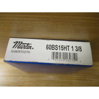 Martin 60BS15HT 1-38 Sabertooth Sprocket 60BS15HT138