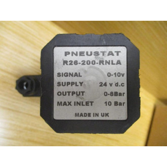 Norgren R26-200-RNLA Pressure Regulator R26200RNLA - Used