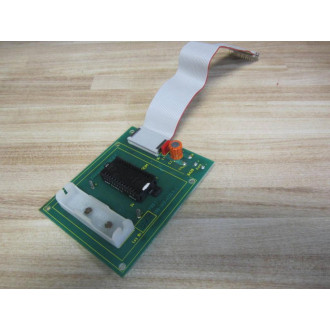 Indramat 109-468-4215b-2 PC Board 109-468-4215a-2 WRibbon Cable - Used