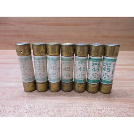 Economy Fuse EON-45 Econ Fuse EON45 (Pack of 7) - New No Box