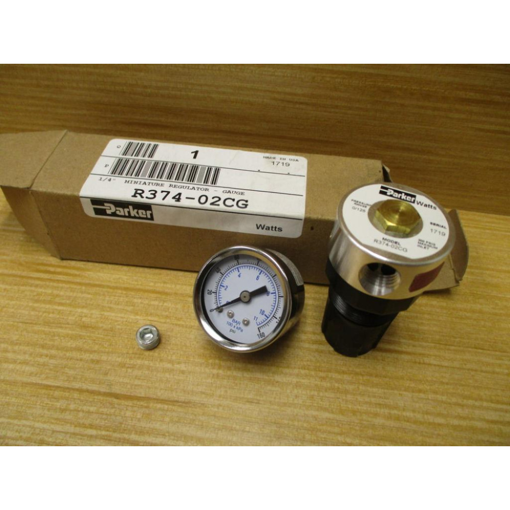 Watts Parker R374-02CG Miniature Regulator R37402CG