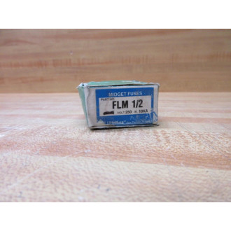 Littelfuse FLM-12 Fuse Cross Ref 486H84, FLM.500 (Pack of 10)