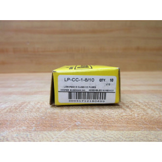 Buss LP-CC-1-810 Bussmann Fuse Cross Ref 3HZ66 (Pack of 10)