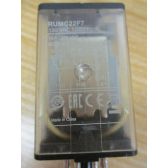 Schneider Electric RUMC22F7 Relay 120VAC - New No Box