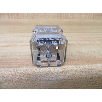 Potter & Brumfield KRPA-11DG-110V DC Relay KRPA-11DG-110VDC
