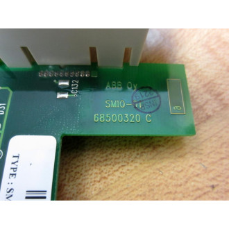 ABB SMIO-01 Circuit Board SMIO-01C  68500320 Rev.G - Used