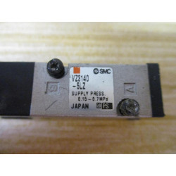 SMC VZ3140-5LZ Solenoid Valve VZ31405LZ - Used