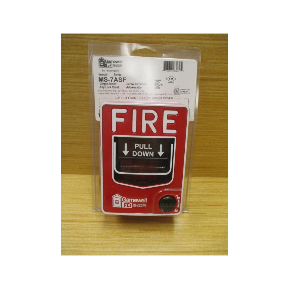 Honeywell MS-7ASF Gamewell Single Action Fire Alarm MS7ASF