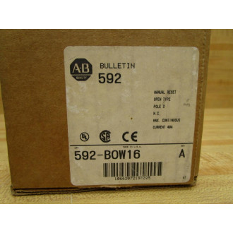 Allen Bradley 592-BOW16 Overload Relay 592-B0W16