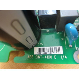 ABB SINT4120C Drive Board SINT-41X0 - Used