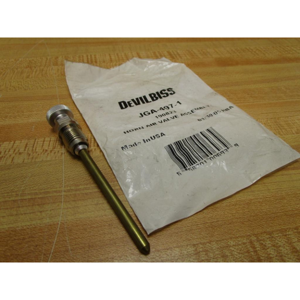 DeVilbiss JGA-497-1 Horn Air Valve Assembly 190823