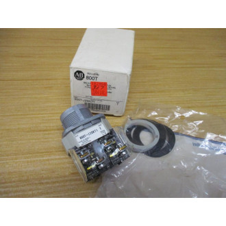 Allen Bradley 800T-J20KT1 Selector Switch 800TJ20KT1 Ser. T, WO Knob Lever