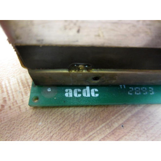 ACDC 71-967-005 Power Board 71967005 Rev.GEG1 - Used
