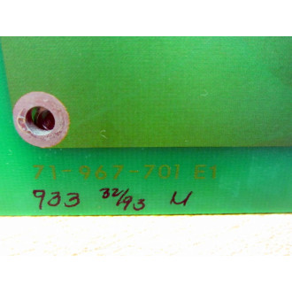 ACDC 71-967-005 Power Board 71967005 Rev.GEG1 - Used