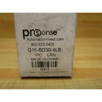 ProSense G15-BD30-8LB Automation Direct Pressure Gauge G15BD308LB (Pack of 3)