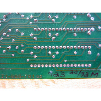 ACDC 71-966-212 Power Board 71966212 Rev.DBC - Used