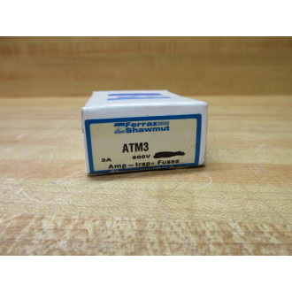 Gould Shawmut Ferraz ATM3 Mersen Fuse Cross Ref 4ZCH5 (Pack of 8)
