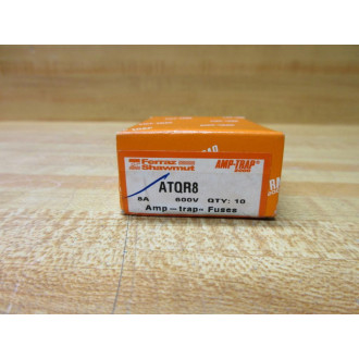 Gould Shawmut Ferraz ATQR8 Mersen Fuse Cross Ref 4ZCF5 (Pack of 10)