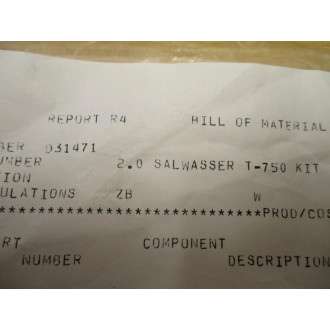 Hanna T-750 Repair Kit T750 2.0