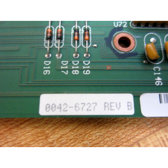ABB Baldor Reliance 0016-6497 Circuit Board 00166497 Rev.D 0042-6727 - Used