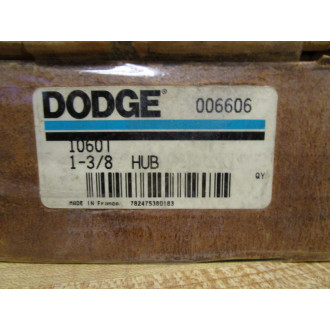 Dodge 106T 1-38 Hub WKeyway 006606