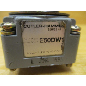 Cutler Hammer E50DW1 Eaton Limit Switch Head Head Only - Used
