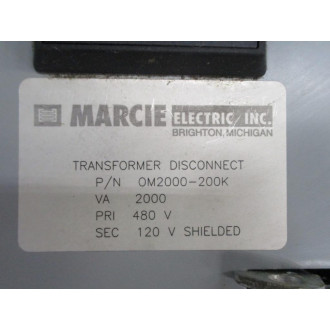 Marcie OM2000-200K Transformer Disconnect OM20000200K