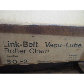 Link-Belt 60-2 Vacu-Lube Roller Chain 602