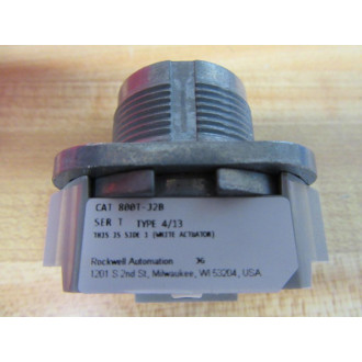 Allen Bradley 800T-J2B 3-Pos. Selector Switch Core Only - New No Box