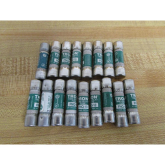 Buss FNQ-10 Bussmann Fuse Cross Ref 4XC59 Tested (Pack of 17) - New No Box