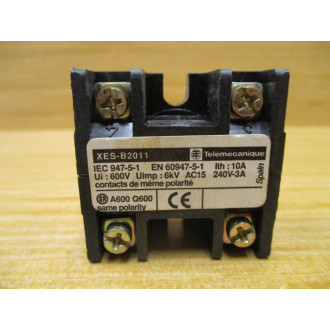 Telemecanique XES-B2011 Pendent Station Contacts XESB2011 060798 (Pack of 5) - New No Box