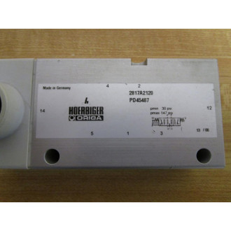 Hoerbiger Origa 2817A2120 Ross Control Valve PD45487 - New No Box