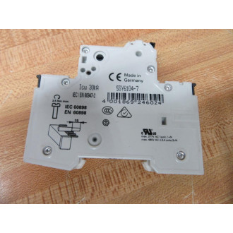 Siemens 5SY6104-7 Miniature Circuit Breaker 5SY61047 - New No Box