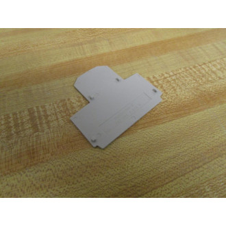 Weidmuller 1084000000 End Plate WAP WDK 2.54 N (Pack of 19)