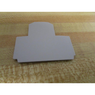 Weidmuller 1084000000 End Plate WAP WDK 2.54 N (Pack of 19)
