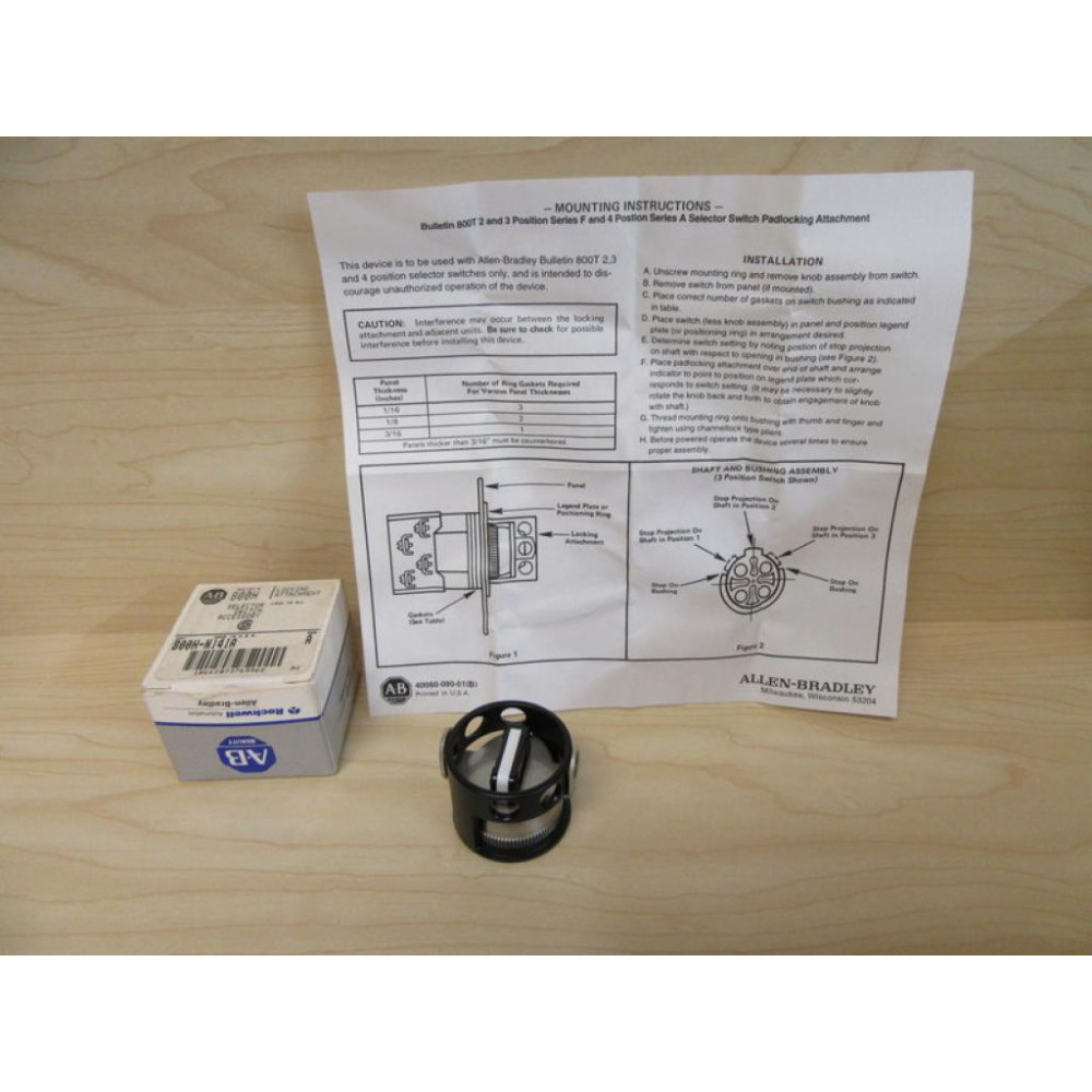 Allen Bradley 800H-N141A Switch Knob Lock