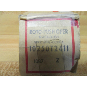 Cutler Hammer 10250T2411 Push Button Switch Cam Code 1