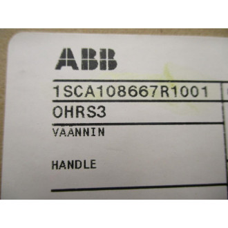 ABB 1SCA108667R1001 Knob OHRS3 (Pack of 9)