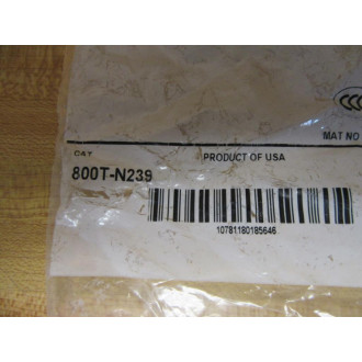 Allen Bradley 800T-N239 Selector Coin Slot