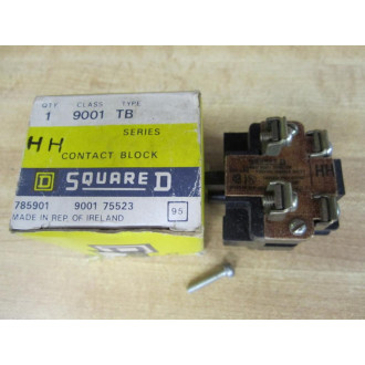 Square D 9001-TB Contact Block 9001TB