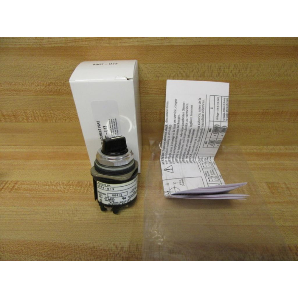 Allen Bradley 800T-U13 Potentiometer 800TU13 Series P