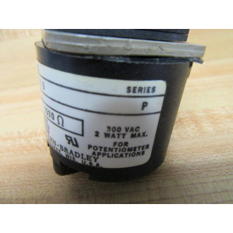 Allen Bradley 800T-U13 Potentiometer 800TU13 Series P