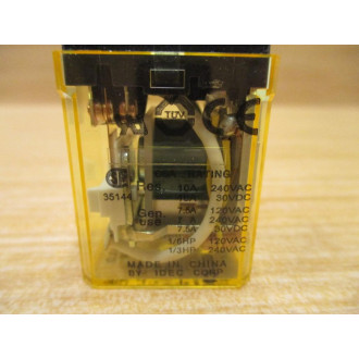 IDEC RH2B-ULD DC24V Relay RH2BULDDC24V (Pack of 3) - New No Box