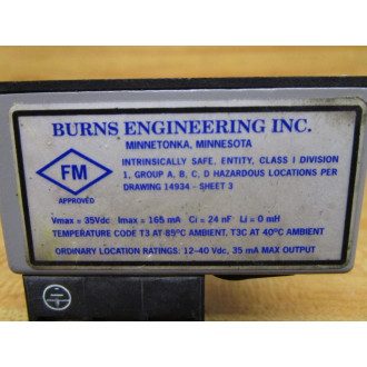 Burns Engineering TL210250F Transmitter - New No Box