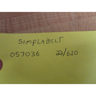 Simplabelt 057036 Belt 22610