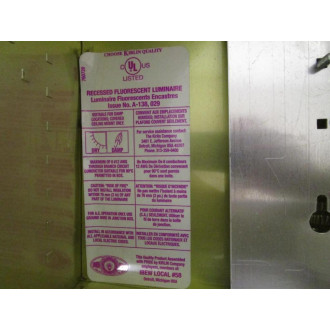 Kirlin FRR-07026-39 Recessed Fluorescent Luminaire FRR0702639 - New No Box